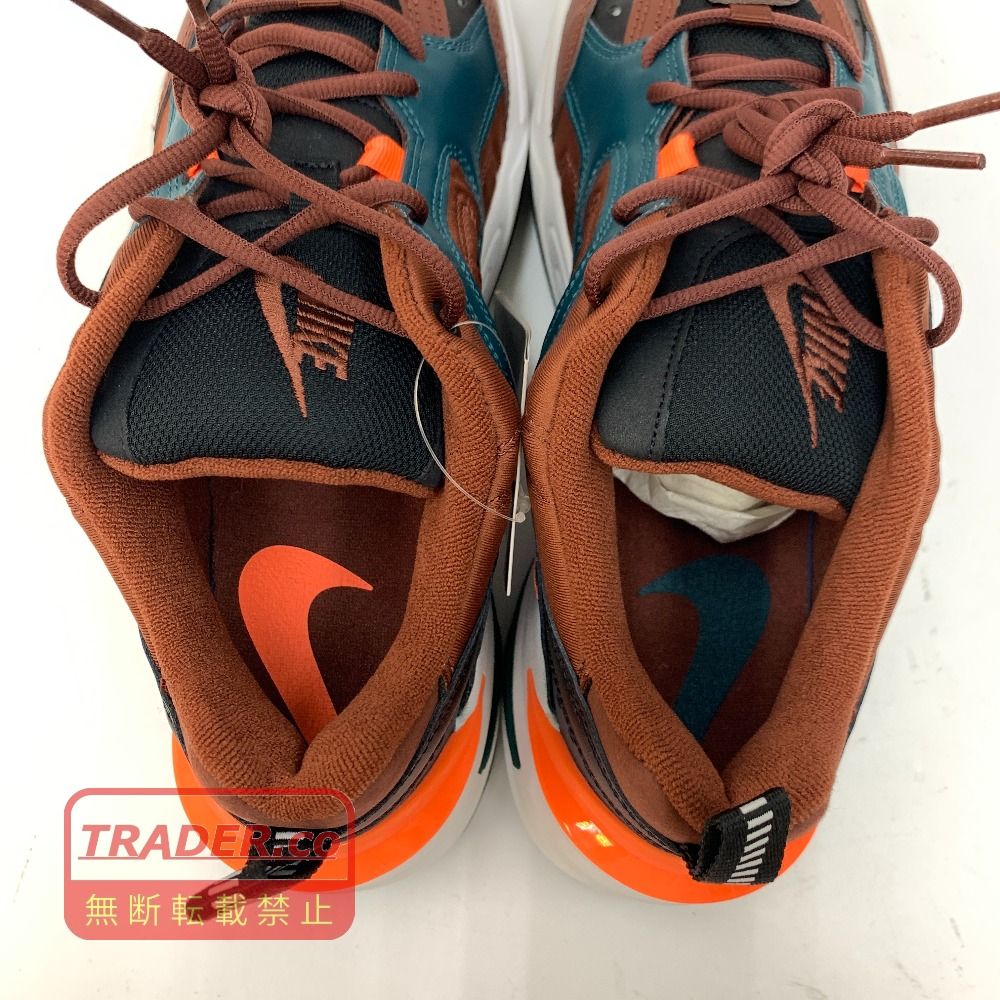 04w7360▽※【中古】Nike M2K Tekno Baroque Brown/Rain Forest AV4789