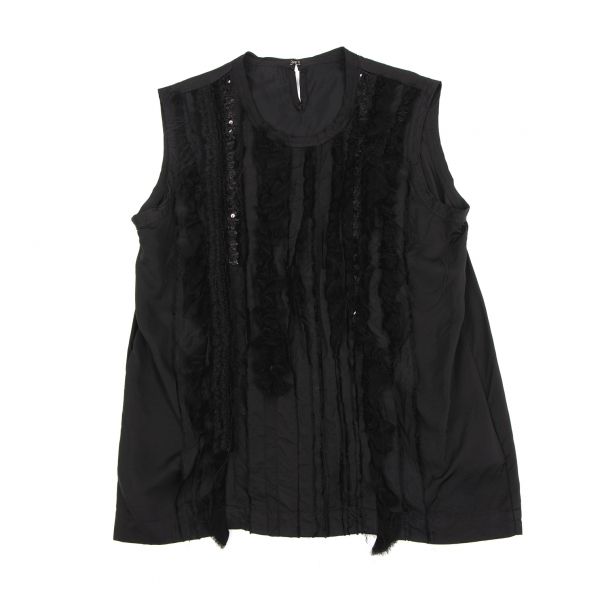 トリココムデギャルソンtricot COMME des GARCONS スパンコール装飾