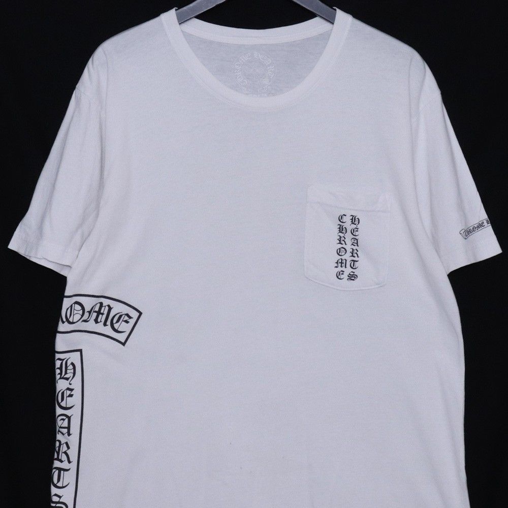 CHROME HEARTS サイドTバー ホースシュー ポケットTシャツ Lサイズ