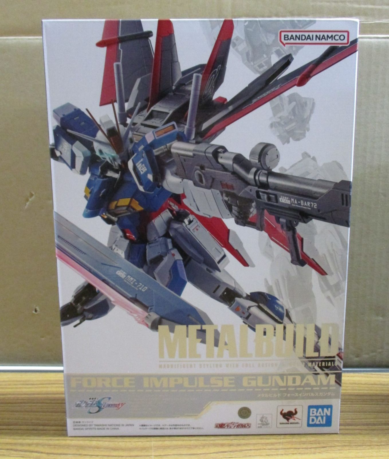 バンダイ METAL BUILD フォースインパルスガンダム 輸送箱付未開封品