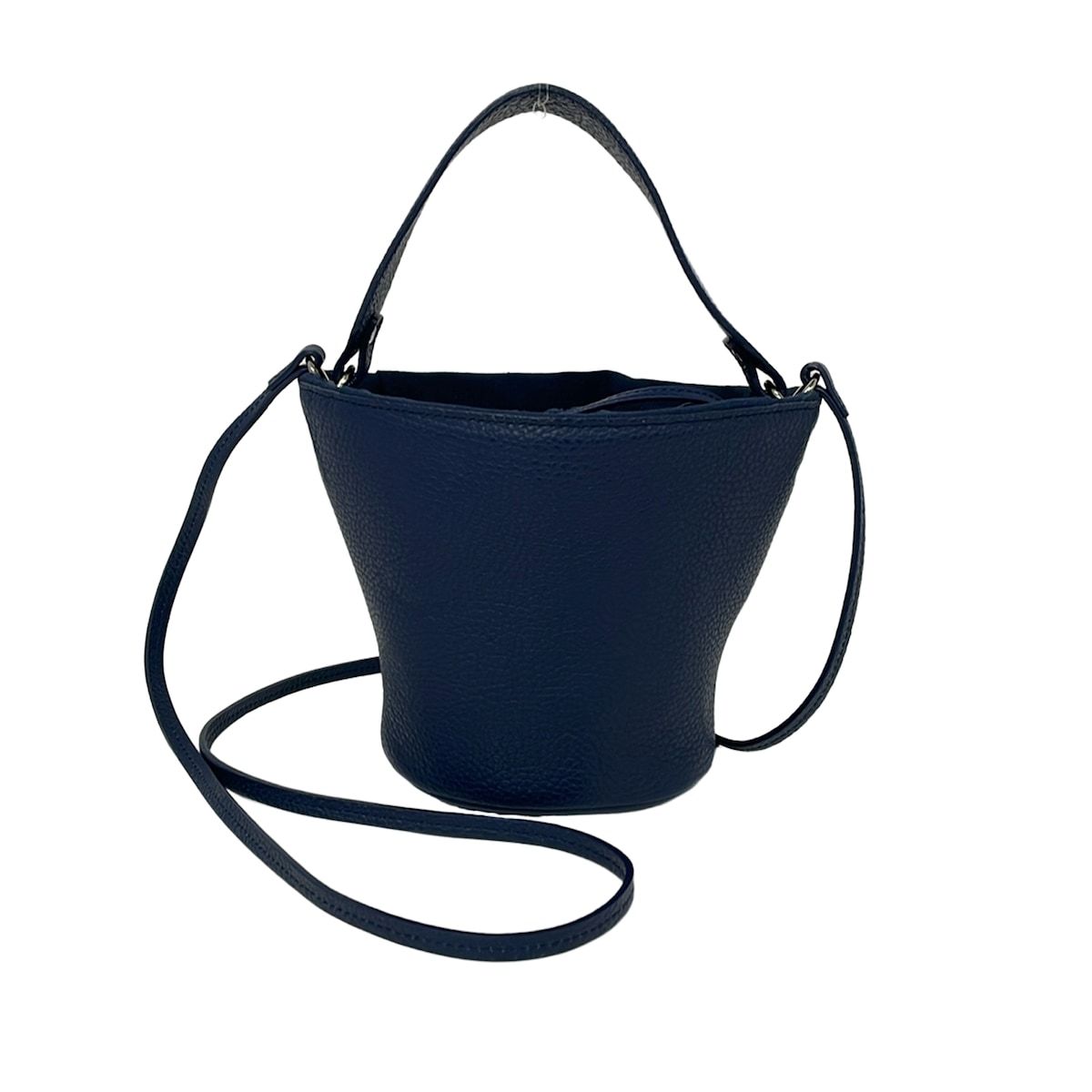 Ayako(アヤコ) ショルダーバッグ美品 - ネイビー 2way/斜めがけ レザー