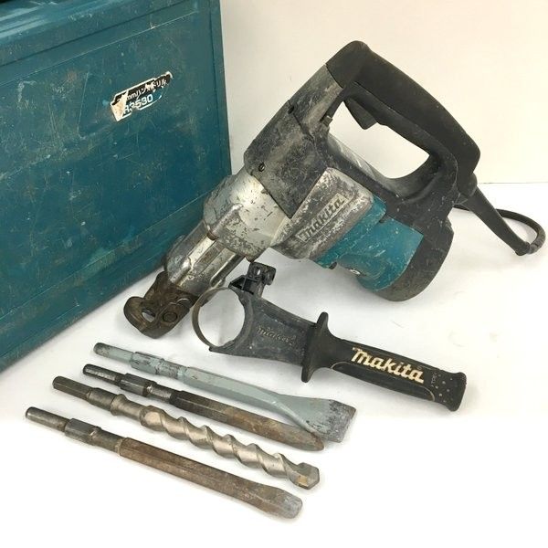 makita マキタ ハンマドリル 35mm HR3530 付属品あり 100V 六角シャンク 穴あけ ハツリ 電動工具★DT1415
