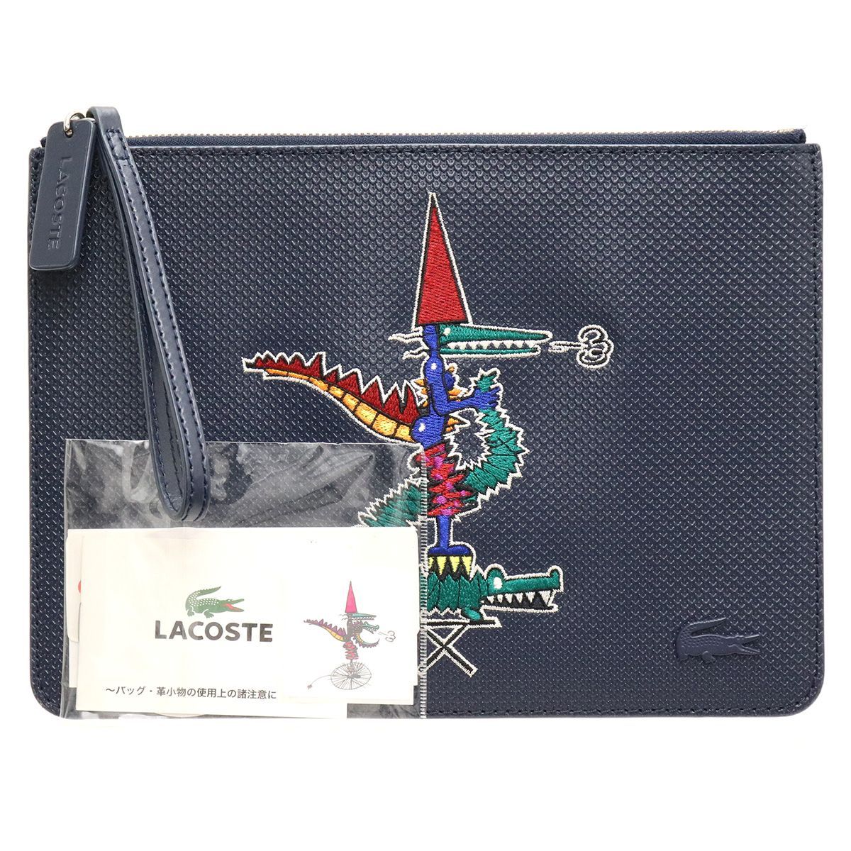 ラコステ ×ジャンポールグード クラッチバッグ 【中古】【全国送料無料】LACOSTE セカンドバッグ α-18538 7,029円