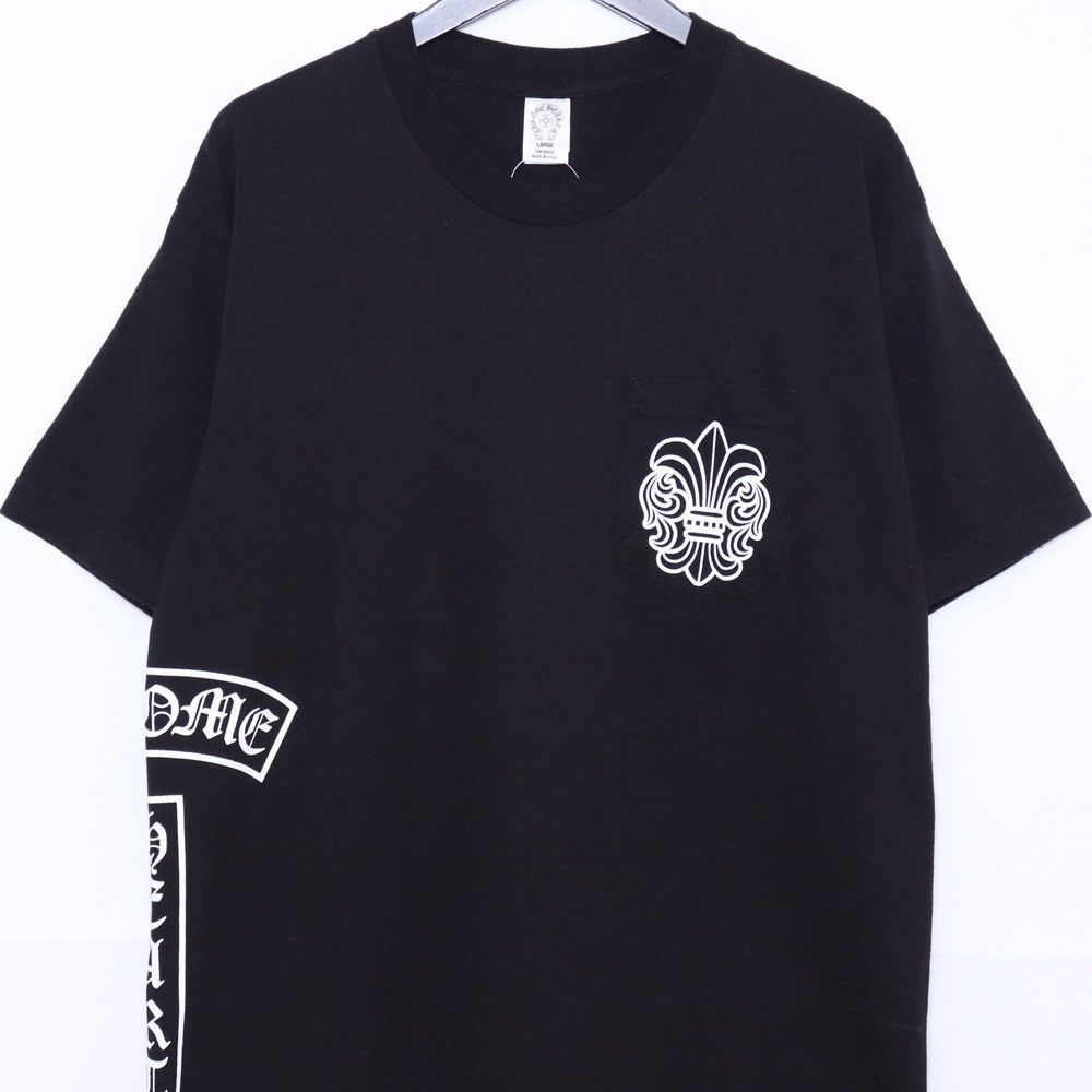 CHROME HEARTS オールド BSフレア Tバープリント ポケットTシャツ L