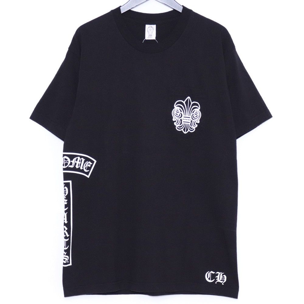 CHROME HEARTS オールド BSフレア Tバープリント ポケットTシャツ L
