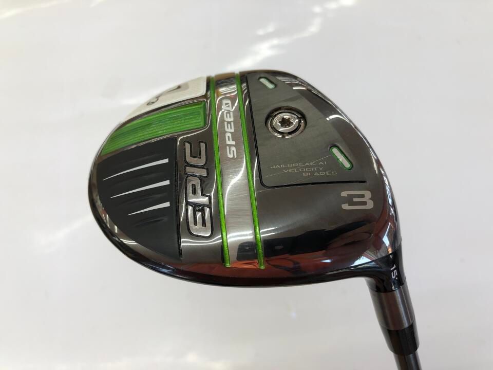 キャロウェイ　EPIC SPEED　15度　Diamana 50 for Callaway(EPIC SPEED)　SRフレックス　フェアウェイウッド　中古　ゴルフドゥ！吹上店【最短即日発送】