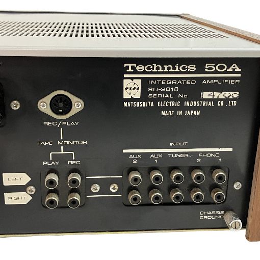 Technics SU-50A プリメインアンプ ヴィンテージ テクニクス 音響機材