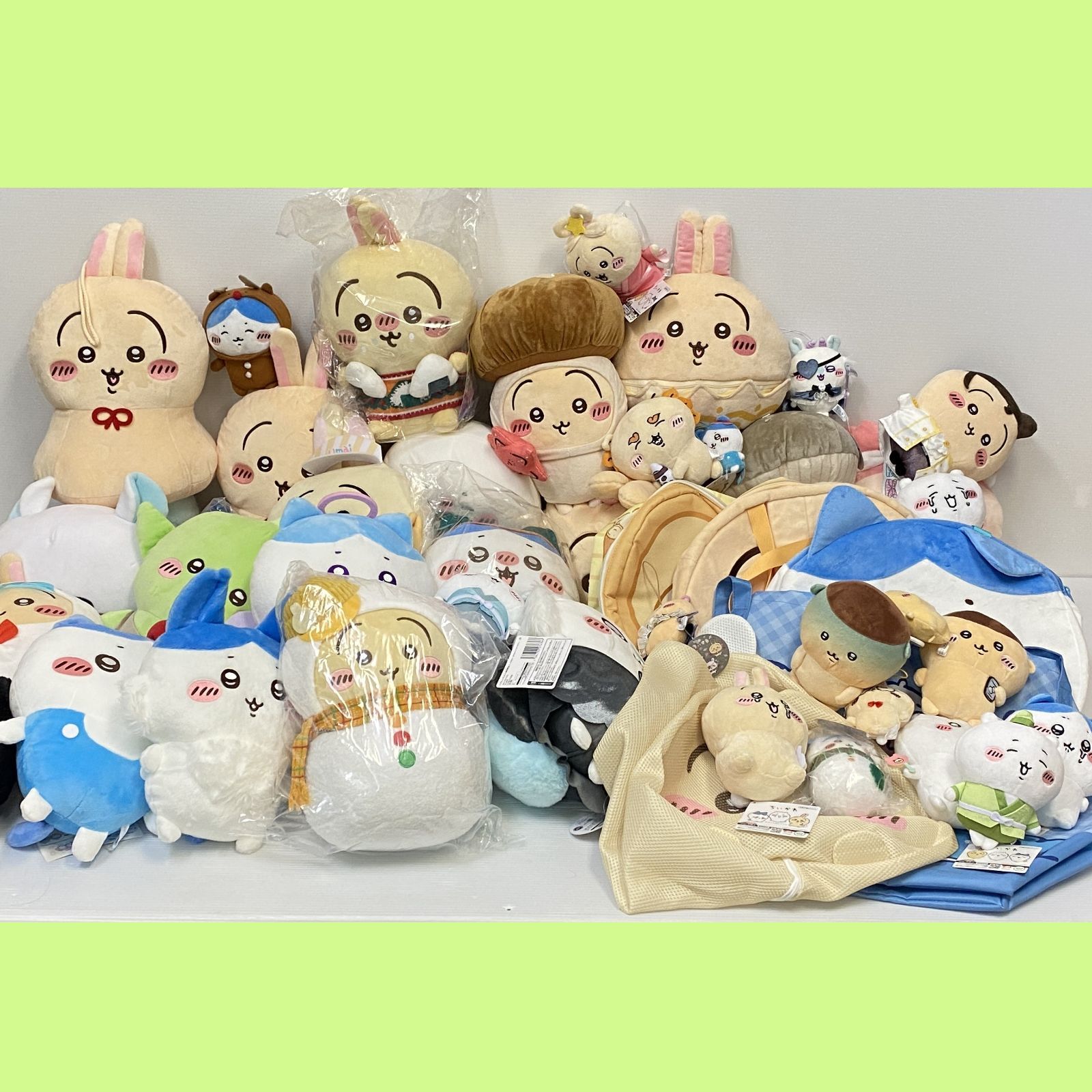 △【2個口発送】 ちいかわ グッズ 大量 まとめ ぬいぐるみ 他 ※汚れ