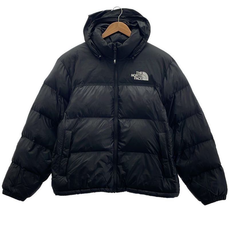The North Face ブラックダウンジャケット NJ3NQ53A 中古】THE NORTH FACE NUPTSE ダウンジャケット ブラック XL NJ3NQ53A