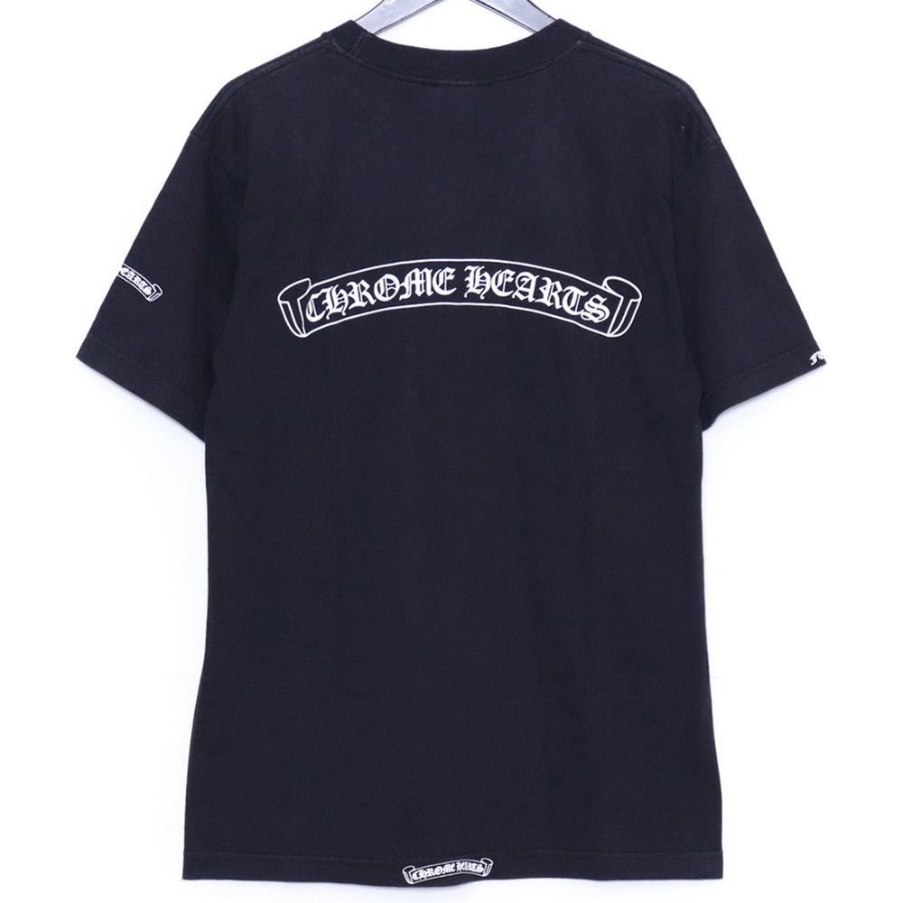 CHROME HEARTS オールド バックスクロールラベルプリント ポケットT