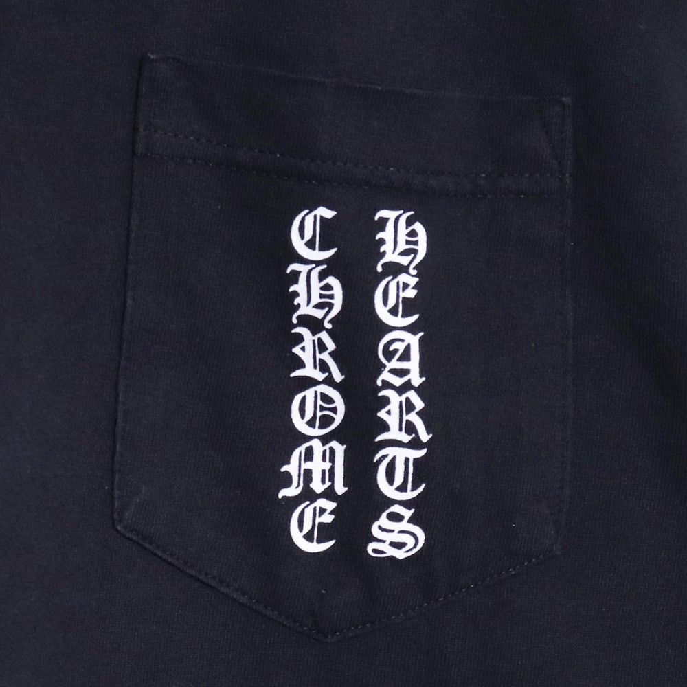CHROME HEARTS オールド バックスクロールラベルプリント ポケットT