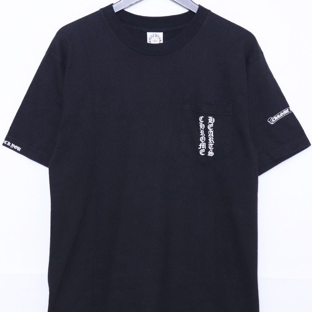 CHROME HEARTS オールド バックスクロールラベルプリント ポケットT