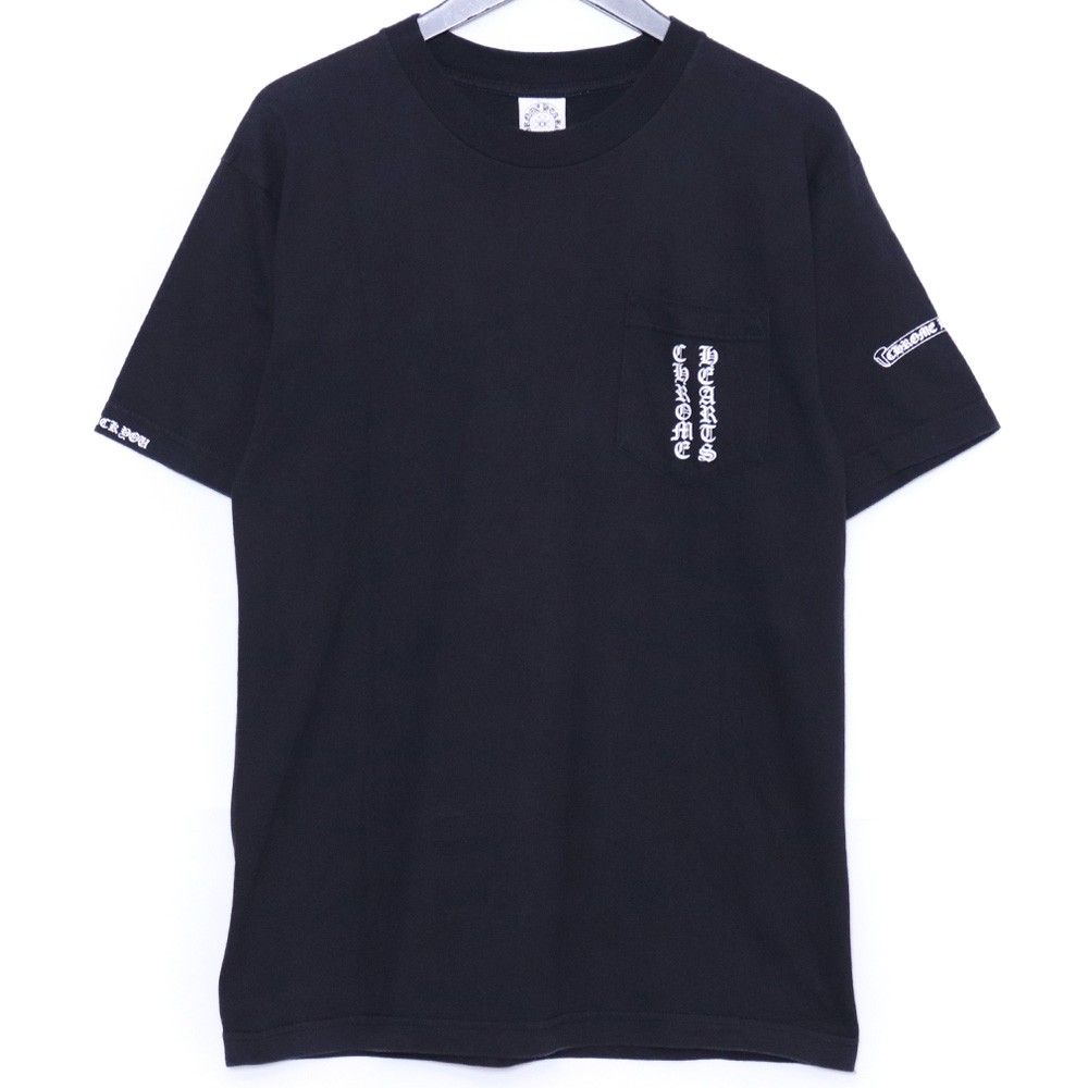 CHROME HEARTS オールド バックスクロールラベルプリント ポケットT