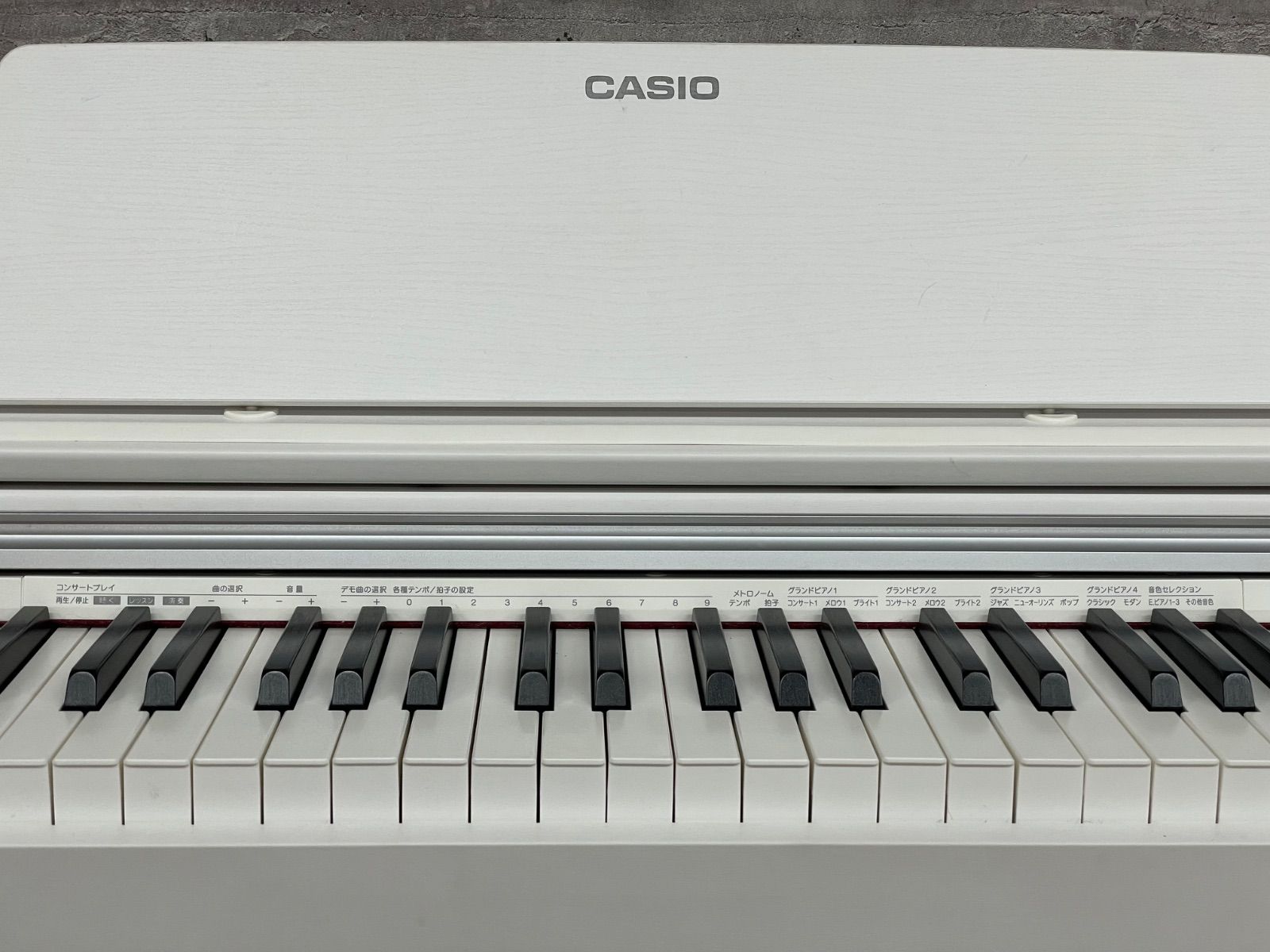 H-07041 CASIO カシオ PX-2000GP 電子ピアノ 2021年製 ホワイト チェア