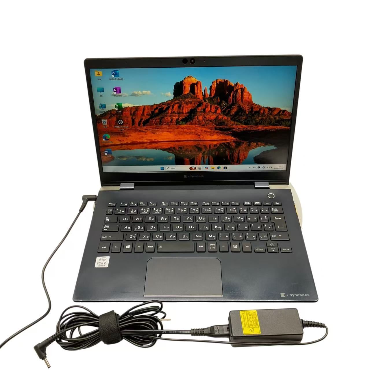#M1239 【快速/訳あり】東芝 TOSHIBA ダイナブック dynabook G83 CPU Core i5-10210U RAM8GB SSD256GB Win11 Office2024 PC 13.3 中古 ノートパソコン AC有