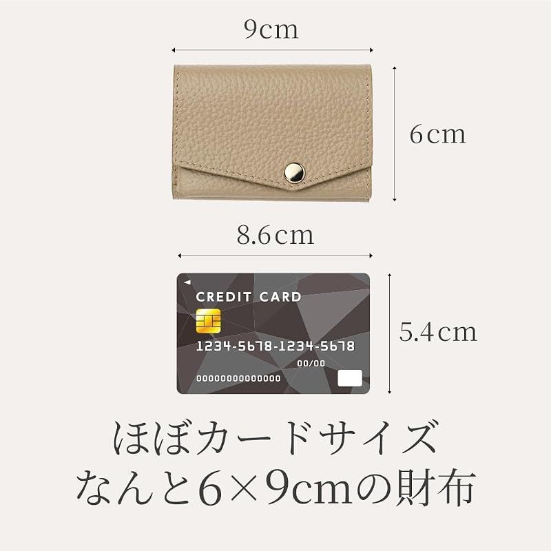 アブラサス] 小さい財布 レディース メンズ 財布 日本製 本革