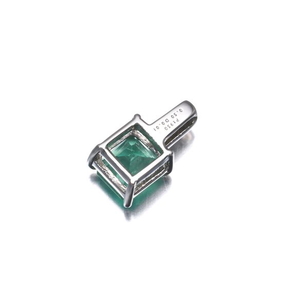 エメラルド 0.50ct ダイヤ ダイヤモンド 0.01ct ペンダントトップ