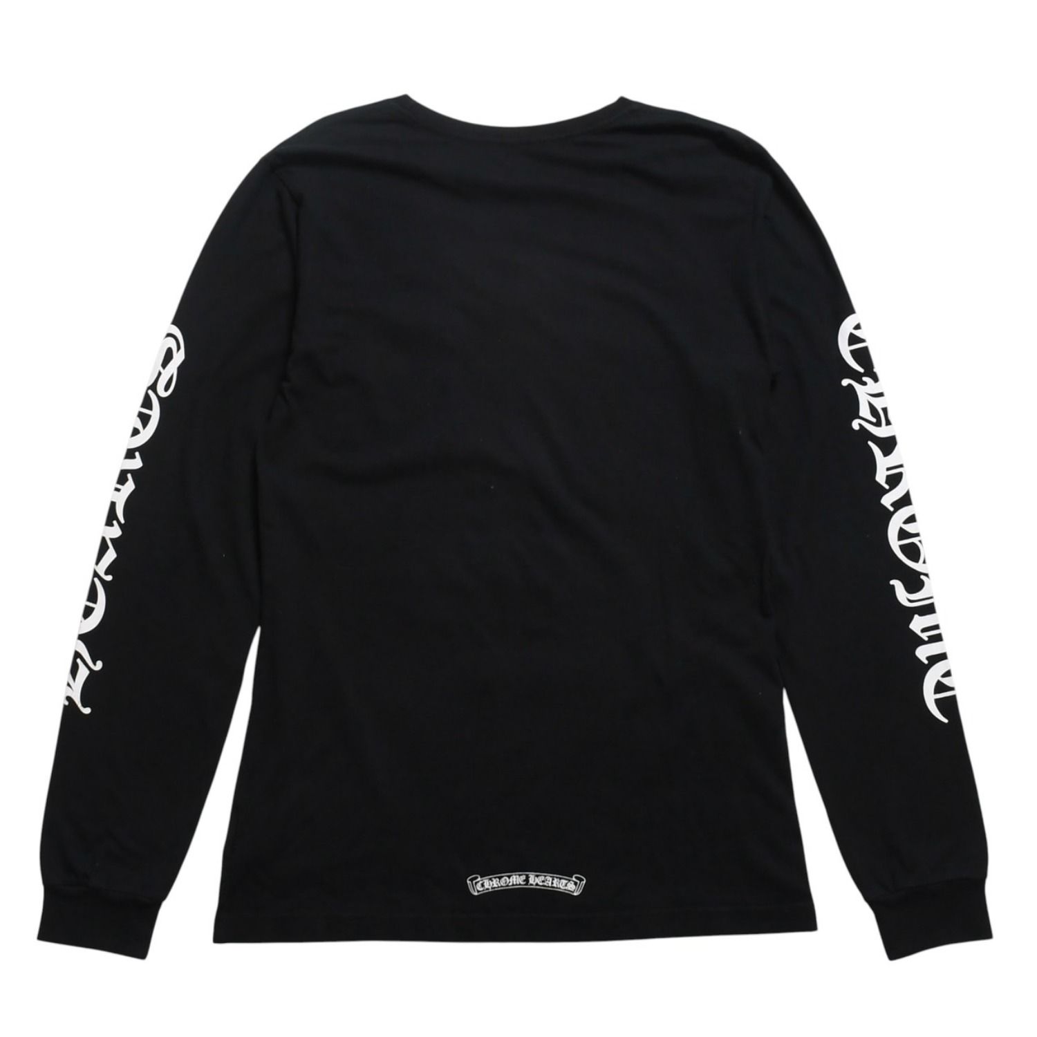 CHROME HEARTS クロムハーツ ネックロゴ ポケットロングスリーブT