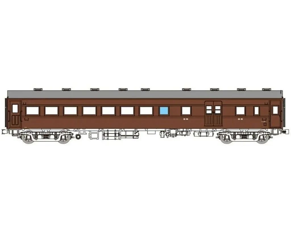 【新品】鉄道模型 HOゲージ 1/80 オハニ61(昭和26年度予算)ぶどう2号 [TW61-17B]