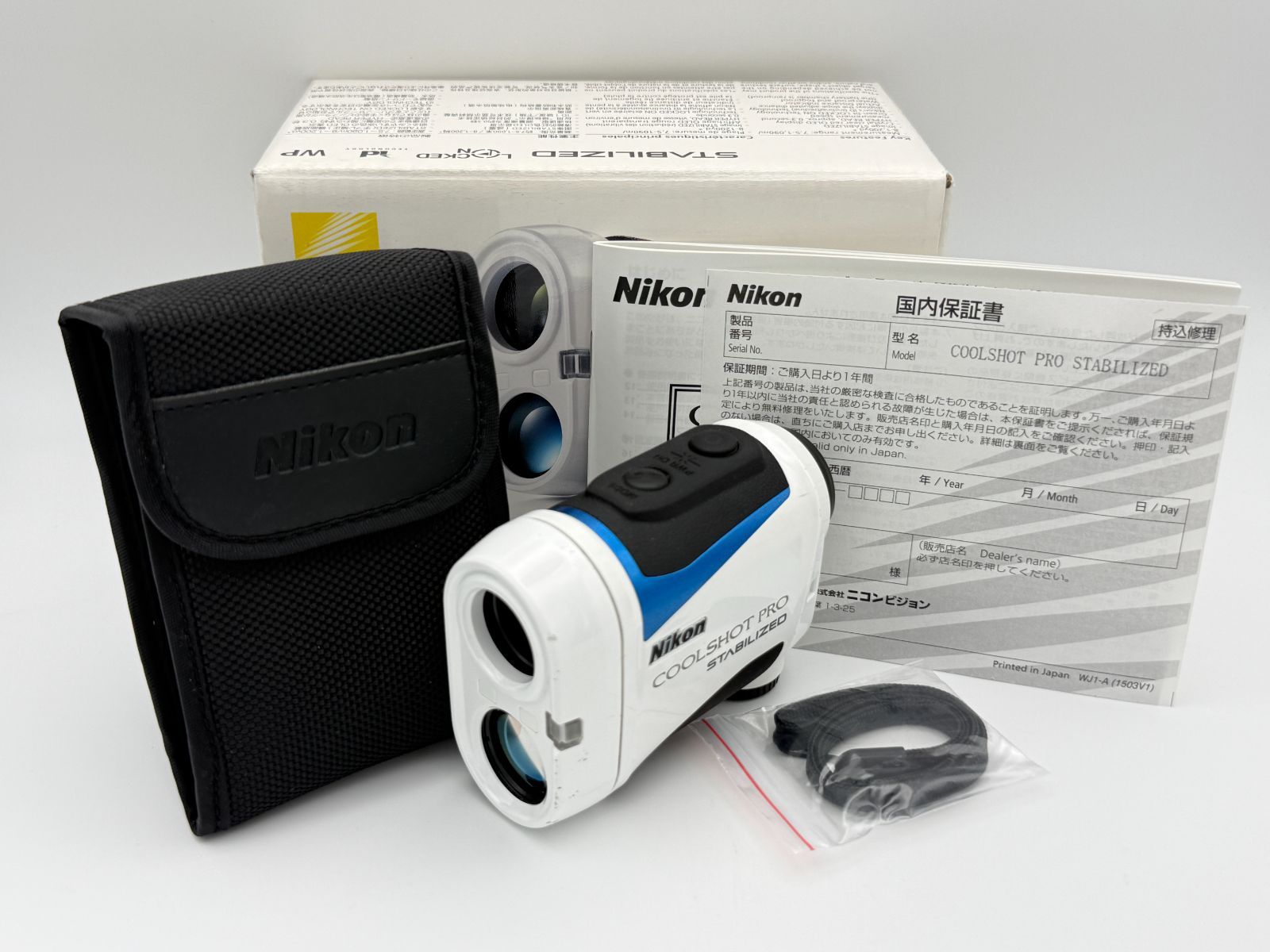 【動作確認済】Nikon COOLSHOT PRO STABILIZED ニコン クールショット プロ ゴルフ用レーザー距離計 17,100円