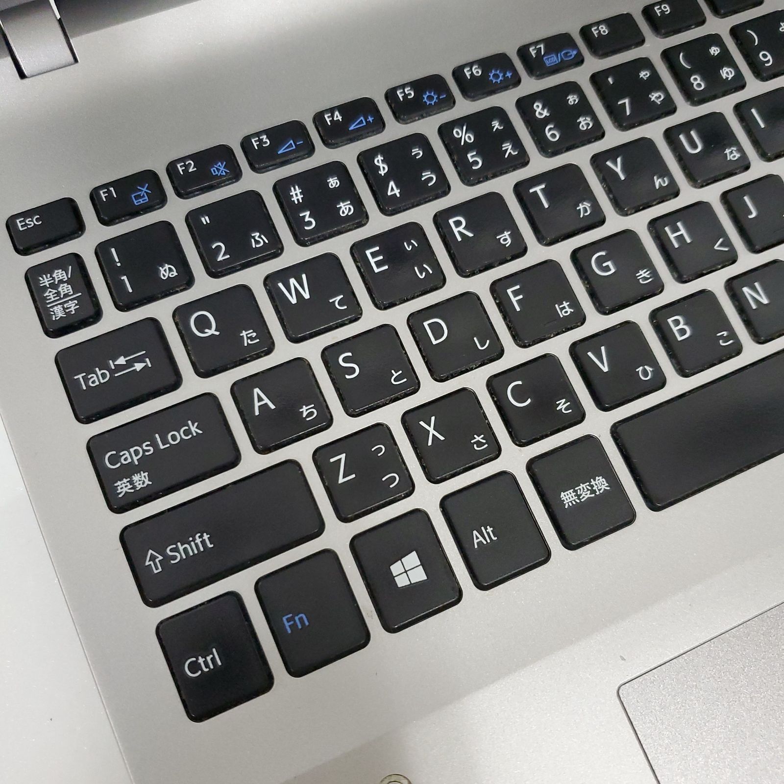ノートPC・VAIO VJS152C11N・Intel Core i7-7700HQ（2.8GHz）・メモリ