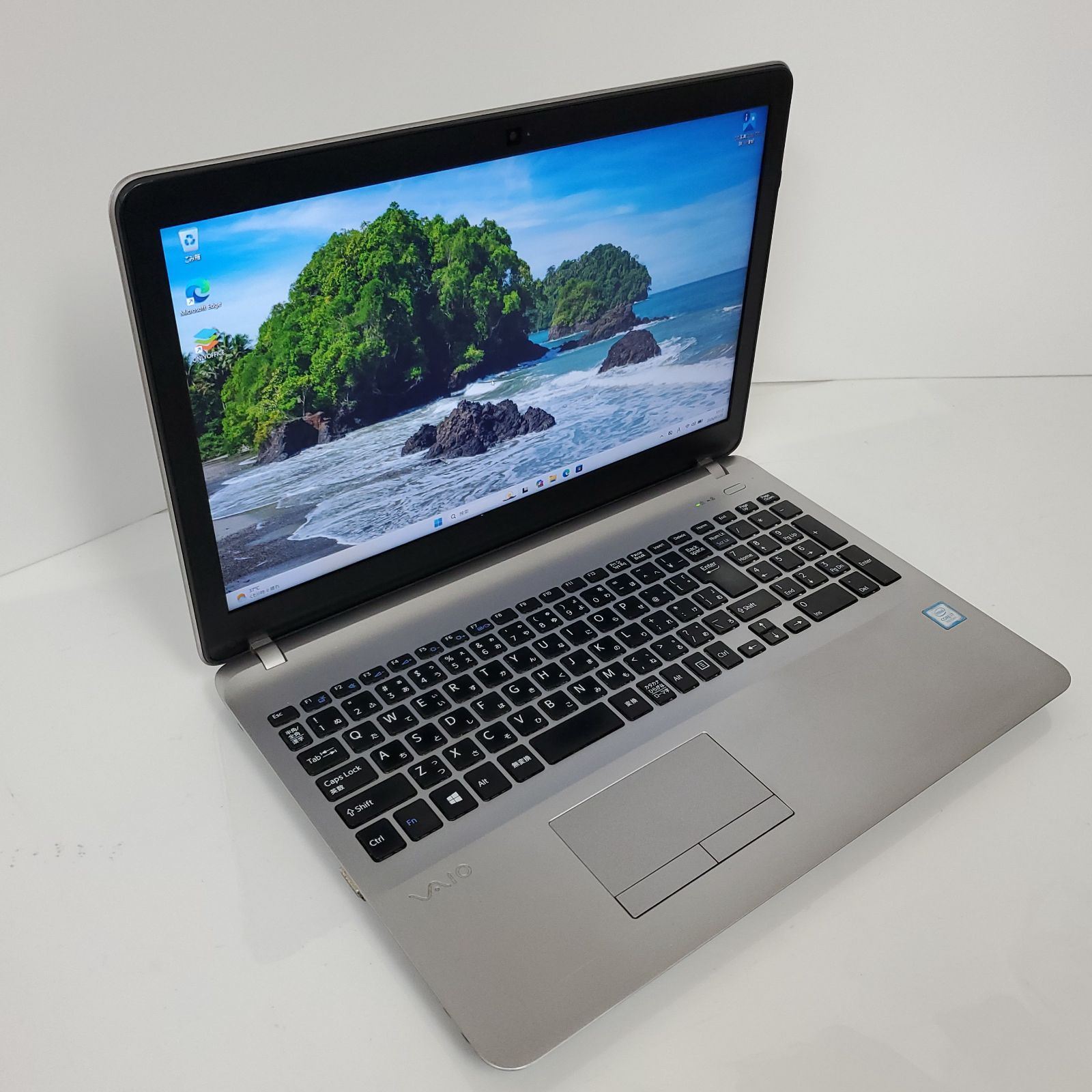 ノートPC・VAIO VJS152C11N・Intel Core i7-7700HQ（2.8GHz）・メモリ