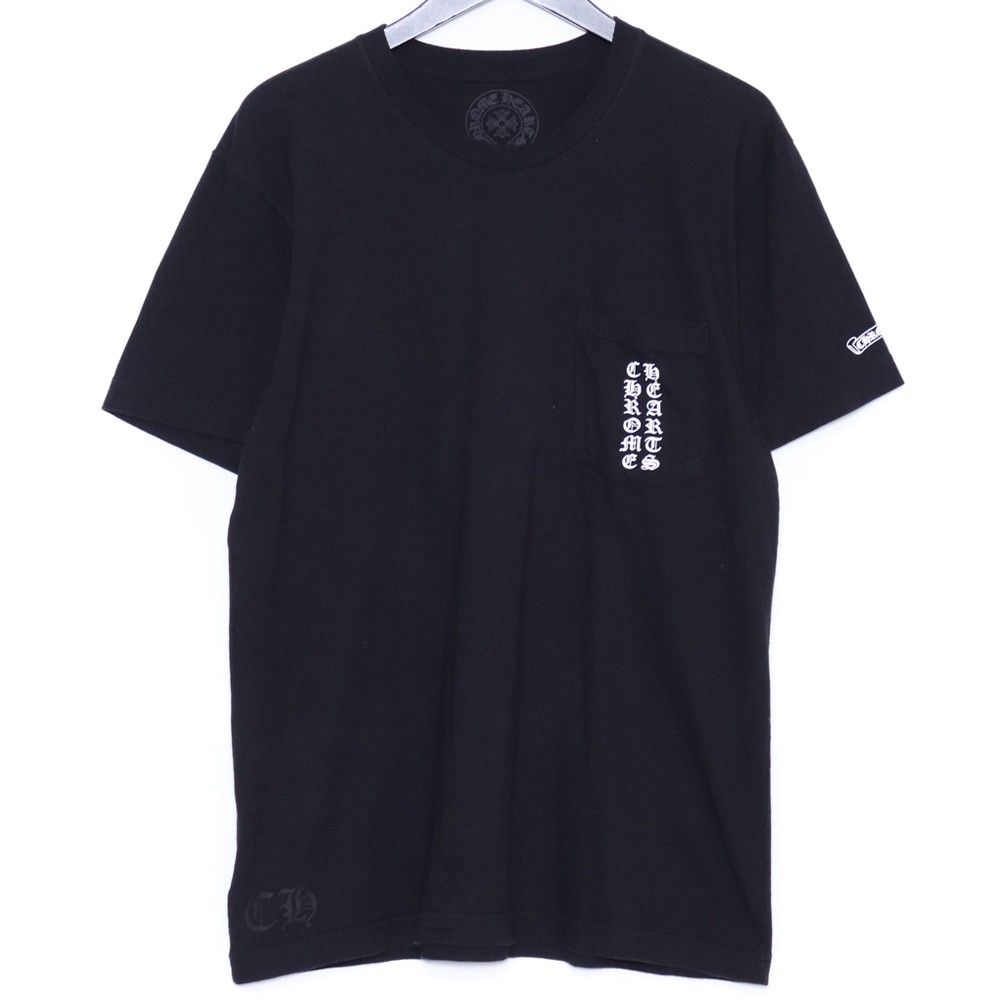 CHROME HEARTS 大阪限定 バックスクロールラベル ポケットTシャツ M