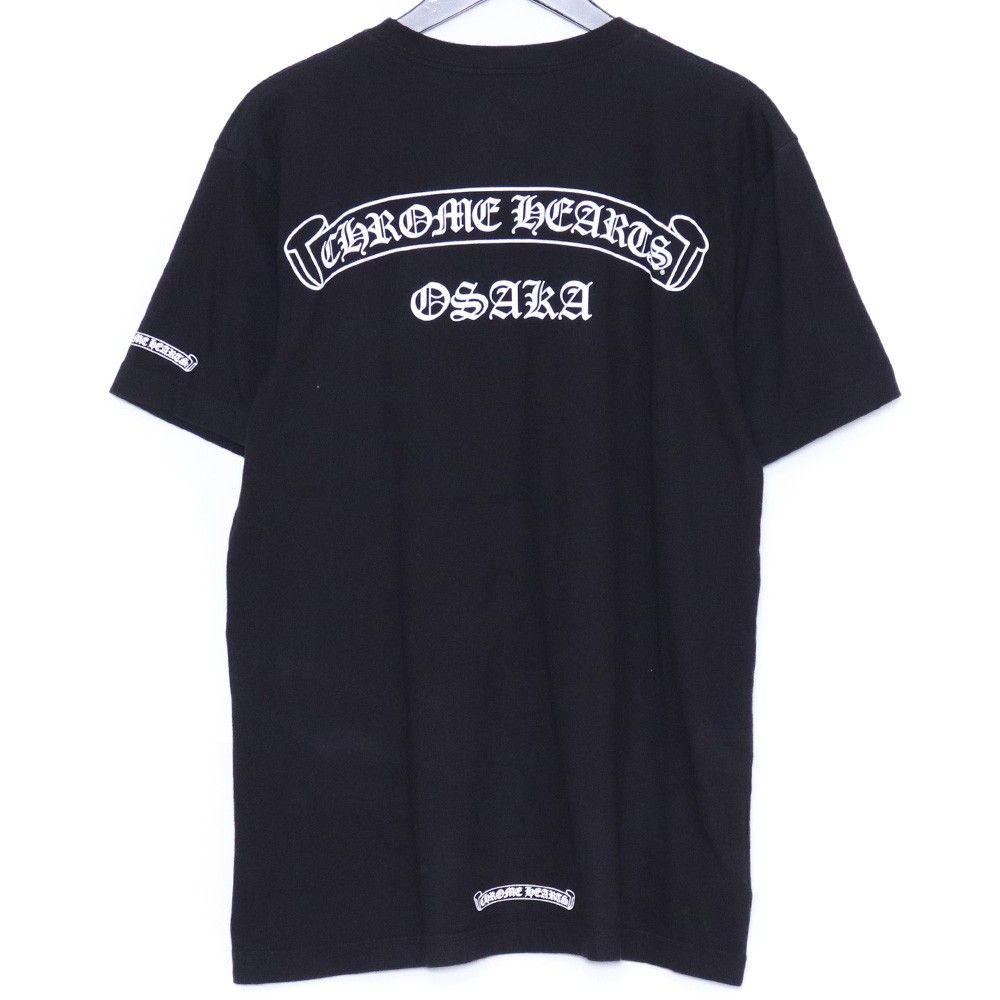 CHROME HEARTS 大阪限定 バックスクロールラベル ポケットTシャツ M