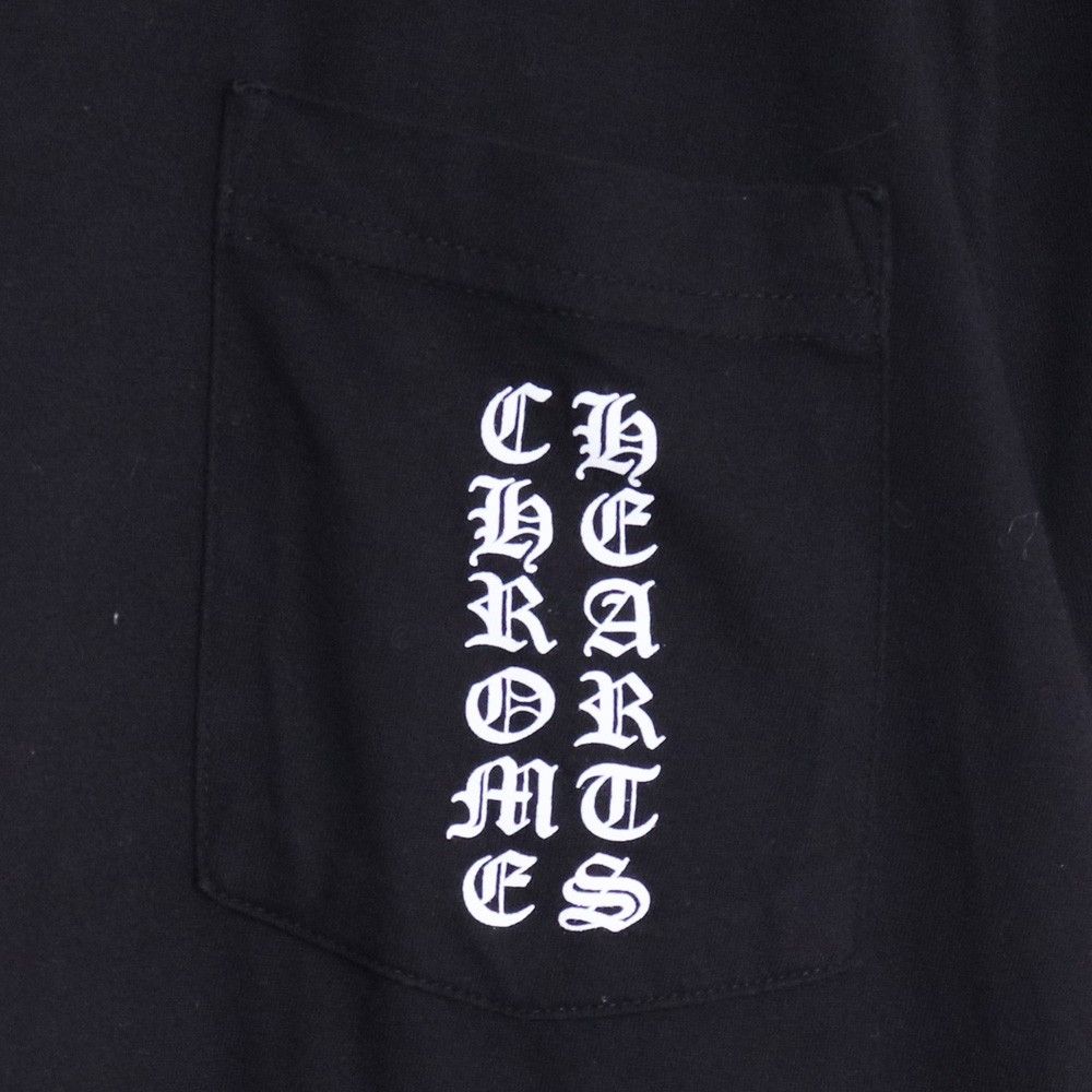 【2着セット】【6/2まで破格】クロムハーツ 大阪 スクロールラベル tシャツ CHROME HEARTS 大阪限定 バックスクロールラベル ポケットTシャツ M