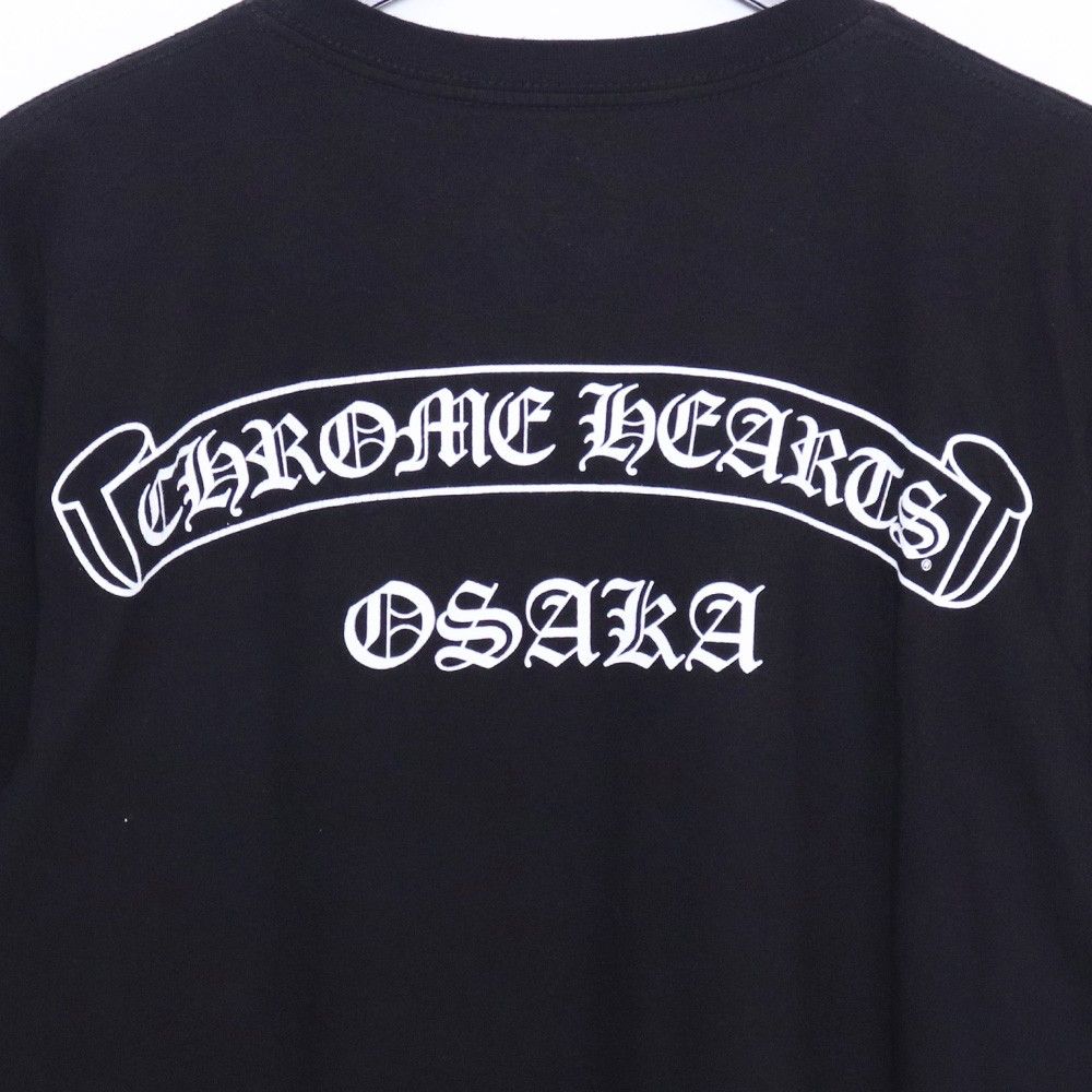 a*a様 CHROME HEARTS スクロールラベル　ポケット　キッズ　tシャ CHROME HEARTS 大阪限定 バックスクロールラベル ポケットTシャツ M