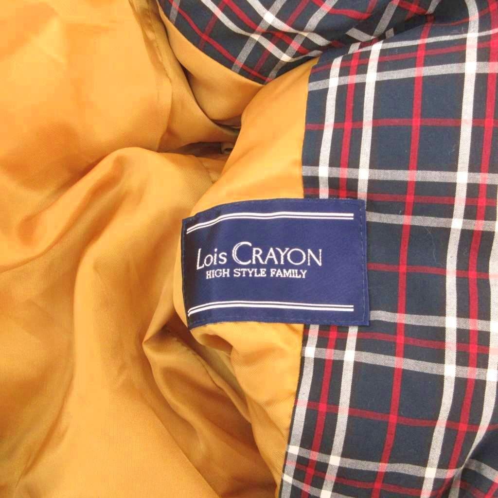 ロイスクレヨン Lois CRAYON 美品 ダウンジャケット M 紺 ネイビー