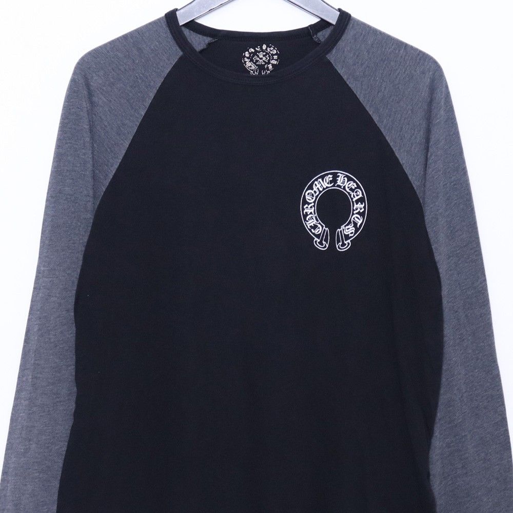 CHROME HEARTS オールド バックスクロールラベル ラグランロング