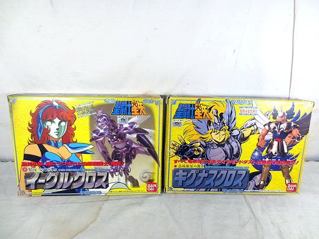 美品 バンダイ 聖闘士星矢 聖闘士聖衣大系　キグナスクロス　 イーグルクロス　セット