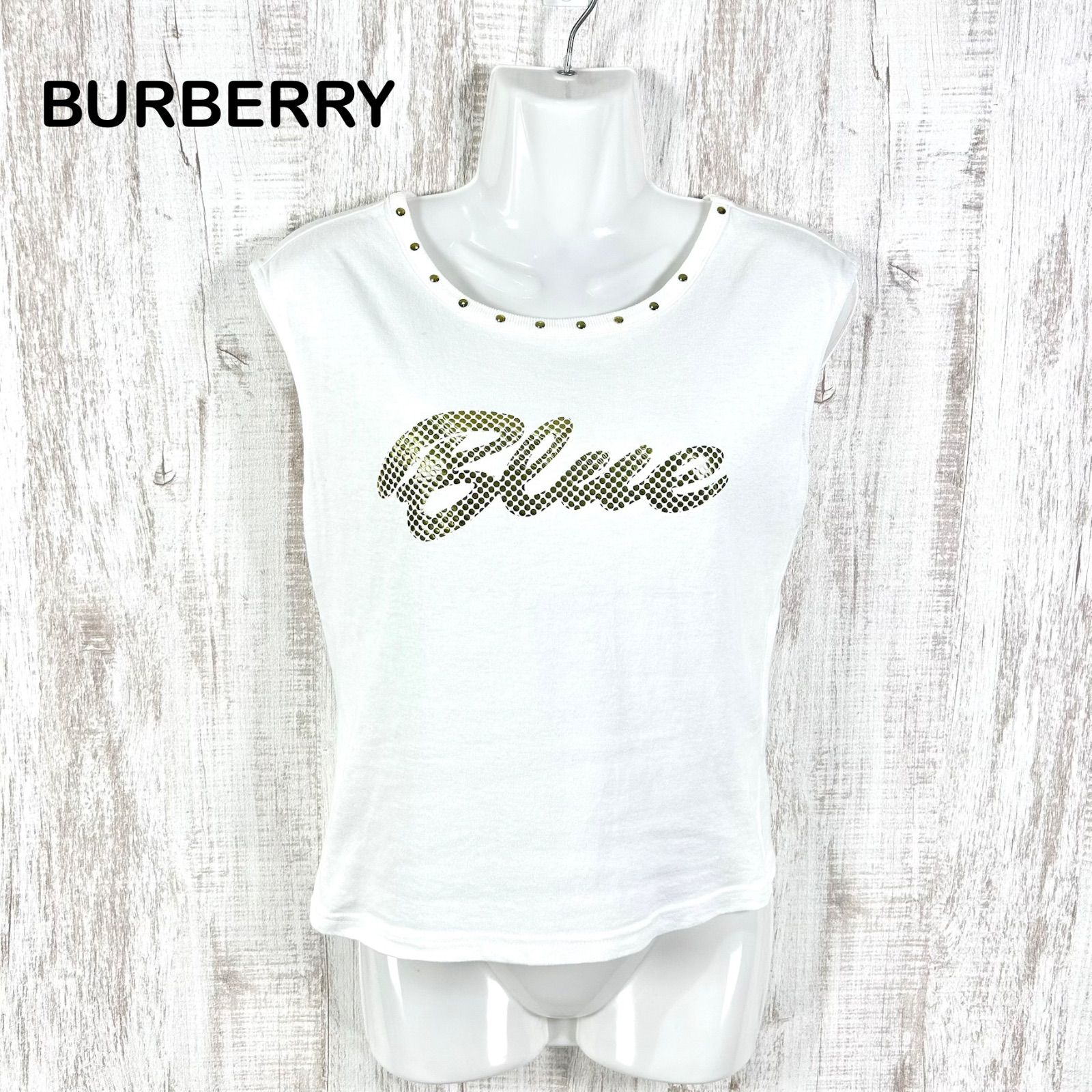 00s BURBERRY BLUE LABEL バーバリーブルーレーベル ロゴチェック