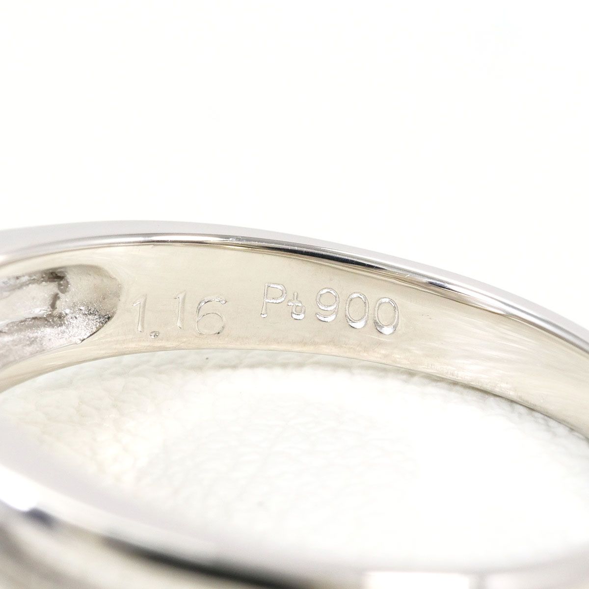 PT900/プラチナ リング・指輪 12号 ウォーターオパール 1.16ct