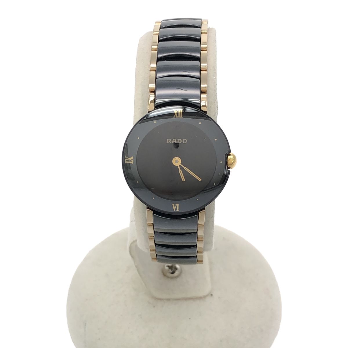 稼働 腕時計 RADO ラドー ダイアスター 204.0302.3 クォーツ 黒色文字