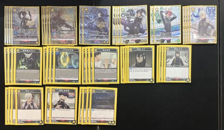 デッキ】 怪獣8号 黄 レノミナ【UNIONARENA】※☆1パラレル ② ユニアリ