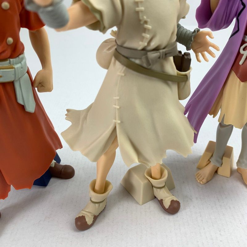 中古品】 Dr.STONE FIGURE of STONE WORLD 造形の科学 SPECIAL 3体