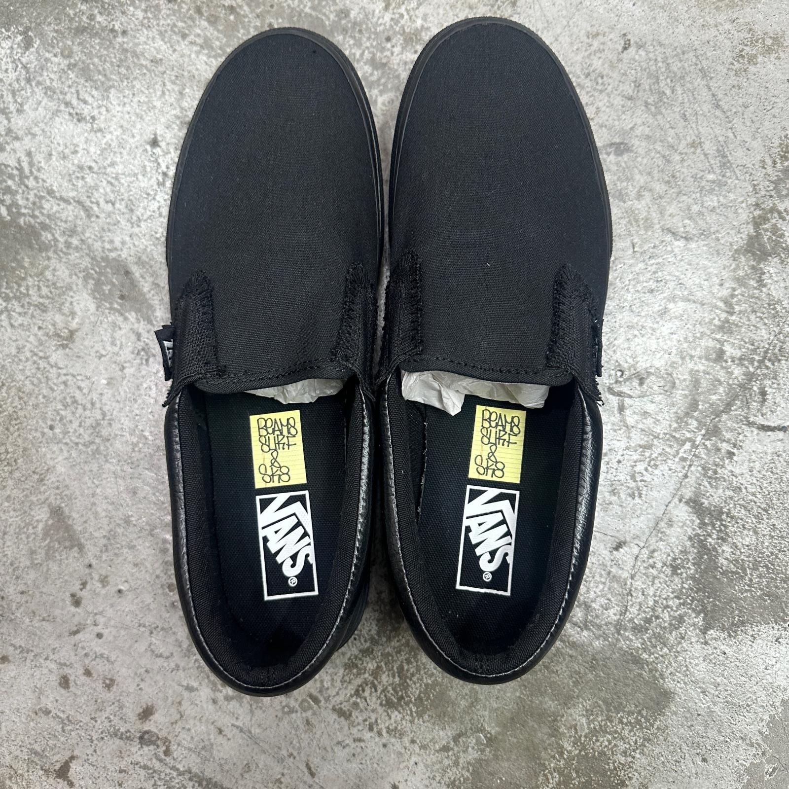 未使用 VANS × SSZ REVERSE SLIP ON リバース スリッポン ローカット