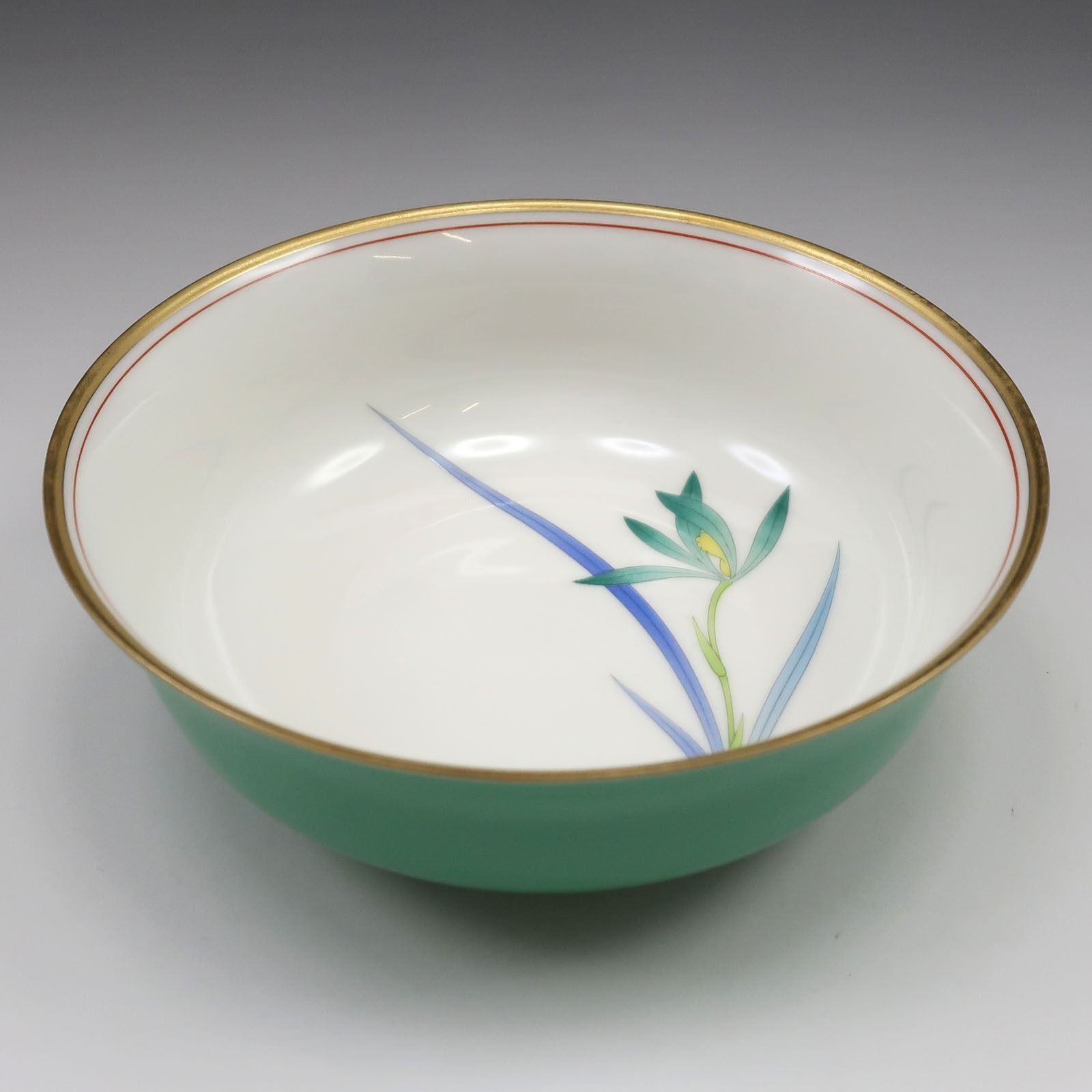 KORANSYA】香蘭社 セイントジョーン 小鉢揃 蘭花柄 5客セット _ 食器