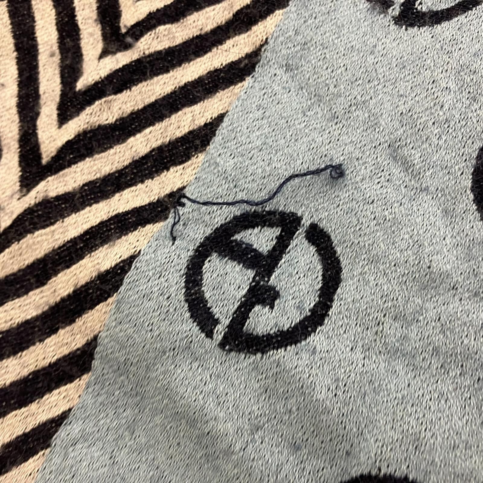 186005 現状品 GIORGIO ARMANI ジョルジオアルマーニ ストール ブルー