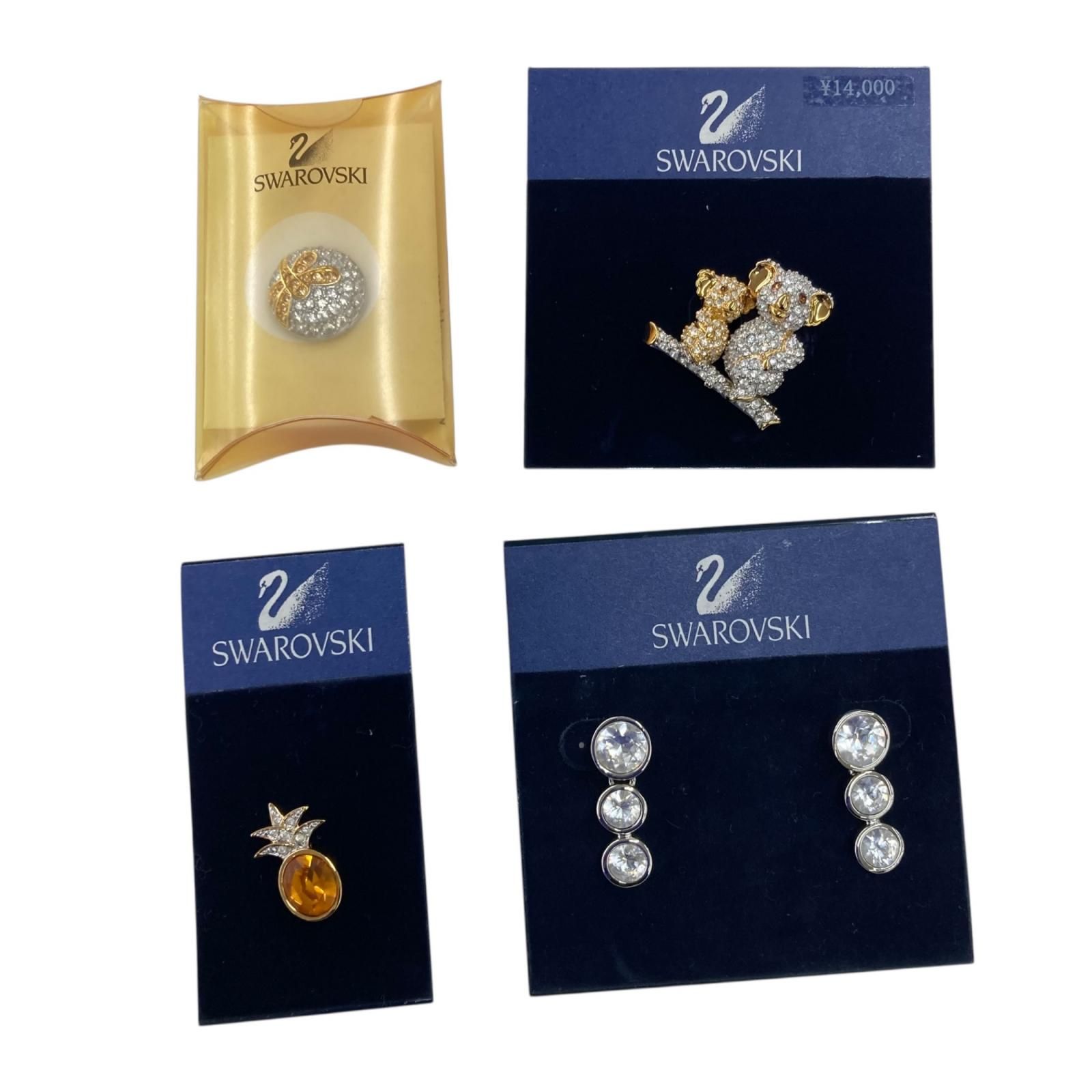 186000 現状品 SWAROVSKI スワロフスキー ピンバッジ コアラ トンボ