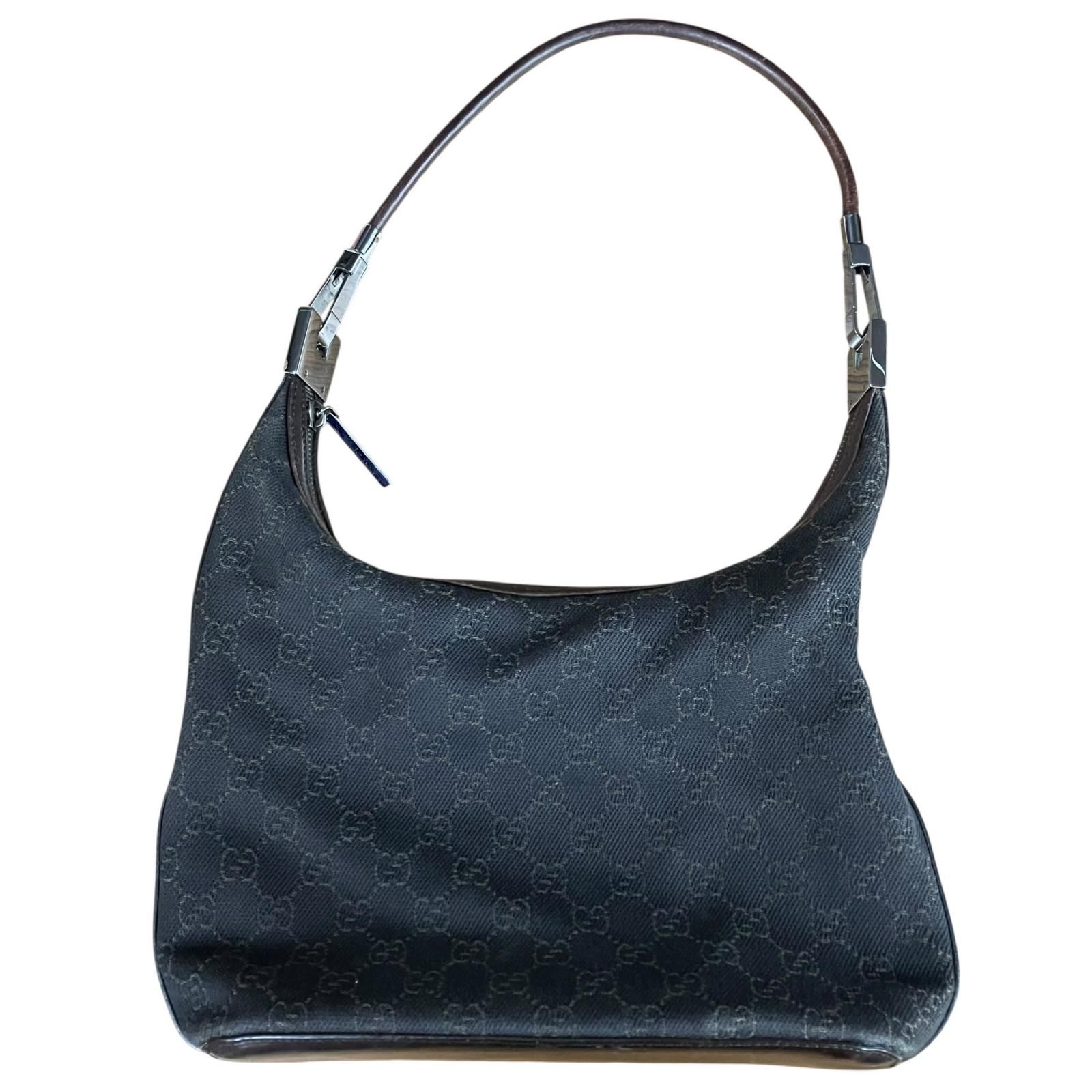 180053 現状品 GUCCI グッチ キャンバス ワンショルダーバッグ