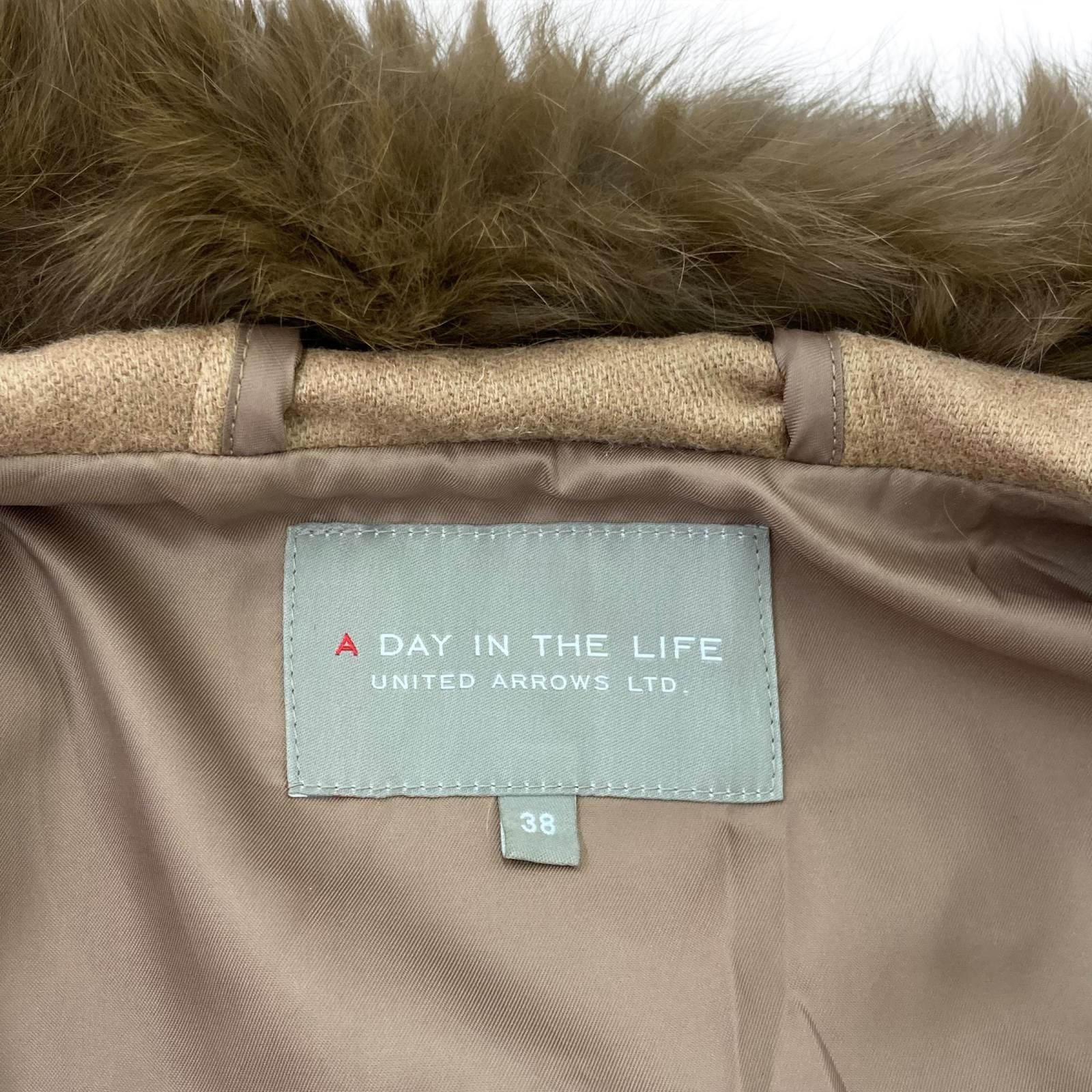 186004 現状品 UNITED ARROWS ユナイテッドアローズ ファー付き