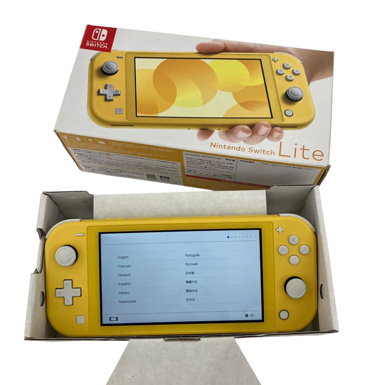 186000 動作確認済み ニンテンドースイッチライト HDH-001 グレー