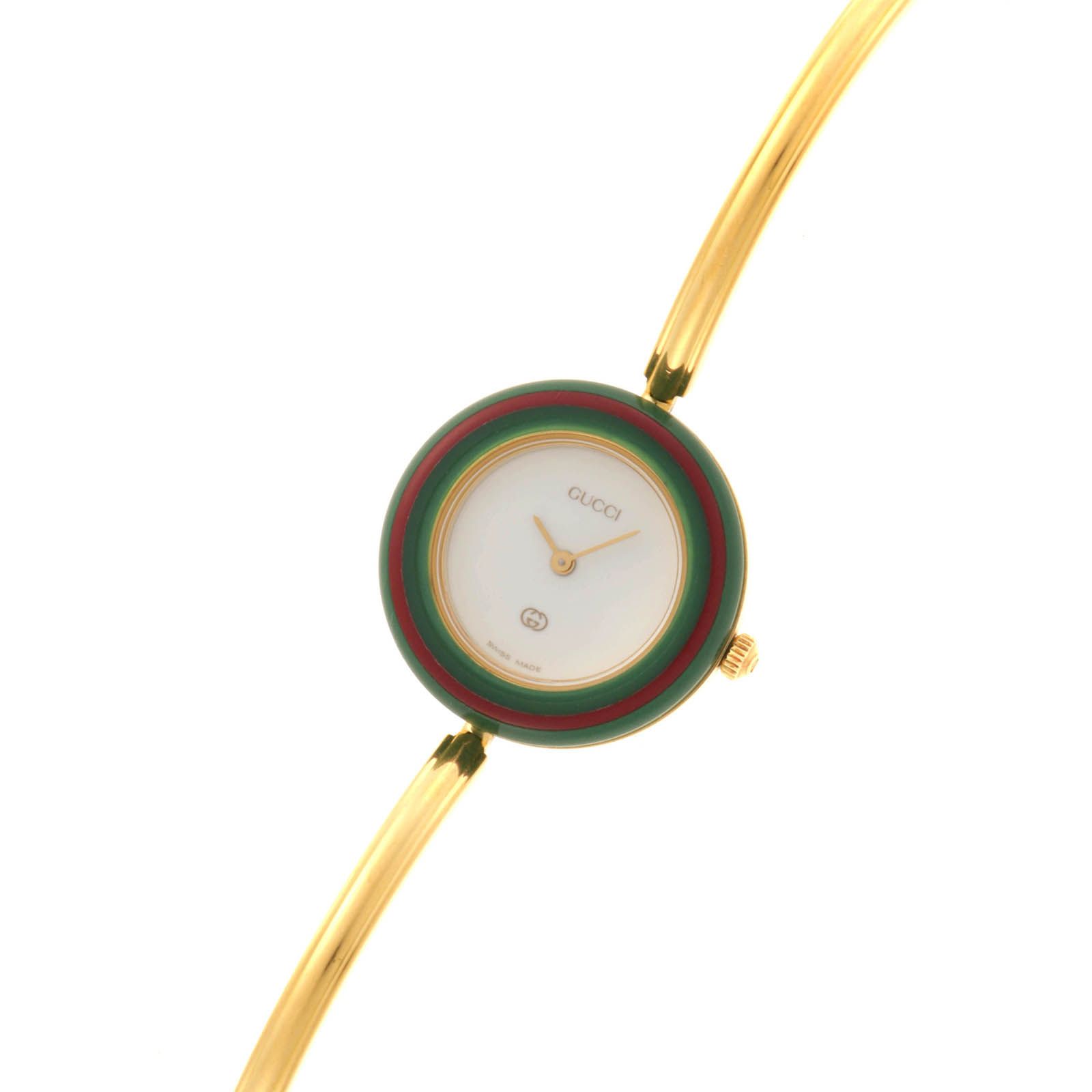 GUCCI グッチ チェンジベゼル バングルウォッチ 11/12 腕時計 GP GP