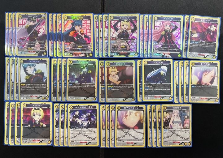 ユニオンアリーナ　スレイブ　黄　七番組　デッキ　パラレル　多数 デッキ】魔都精兵のスレイブ 黄 七番組【UNION ARENA】 ユニアリ