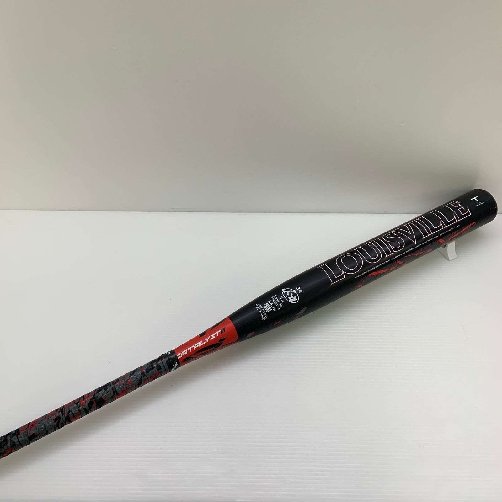 ルイスビルスラッガー Louisville Slugger カタリスト3 ソフトボール用 大人 一般 FRP製バット LJGSCTTBB トップバランス 中古 野球 8147