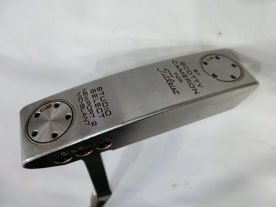 タイトリスト　SC ｽﾀｼﾞｵｾﾚｸﾄ ﾆｭｰﾎﾟｰﾄ 2 ﾐｯﾄﾞｽﾗﾝﾄ　パター　中古　ゴルフドゥ！札幌厚別店【最短即日発送】