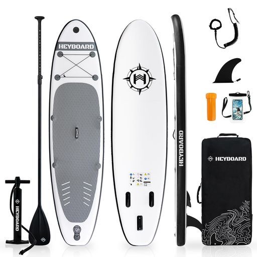 HeyBoard supボード スタンドアップパドルボード supインフレータブル パドルボード 安定性 滑り止め 初心者 SUPセット 320cm(